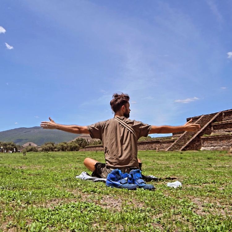 Ancestral meditation at special sites.